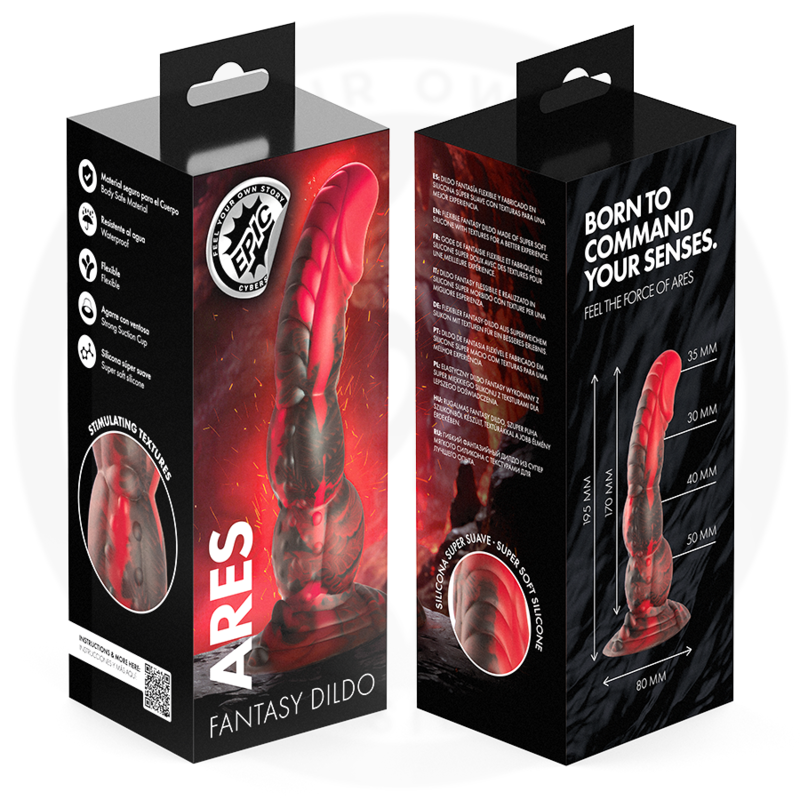 Epic-Dildo Ares din Silicon · Dildo & Stimulatoare (imaginea 2)