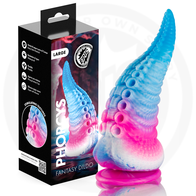 Epic-Dildo cu Tentacul Phorcys Albastru Mărime Mare · Dildo & Stimulatoare