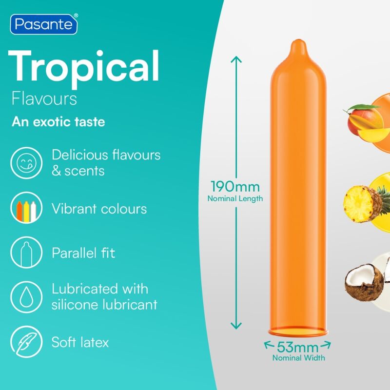 Pasante-Tropical BAG-144 Prezervative · Prezervative (imaginea 3)