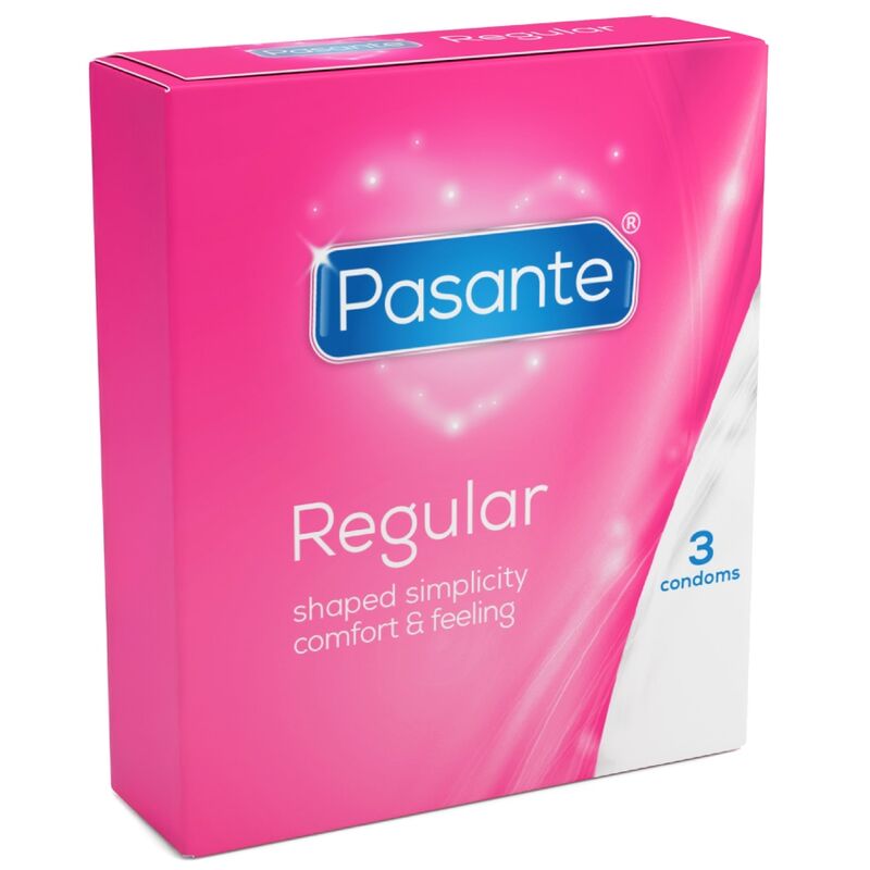 Pasante-Prezervative Regular Range 3 Bucăți · Prezervative