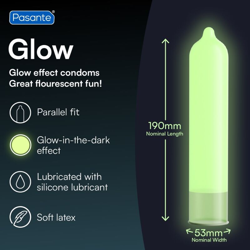 Pasante-Prezervative Luminoase Pachet 144 Bucăți-Latex · Prezervative (imaginea 2)