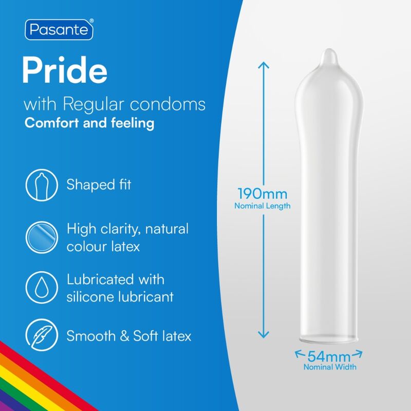Pasante-Pachet Gay Pride-144 Bucăți · Prezervative (imaginea 2)