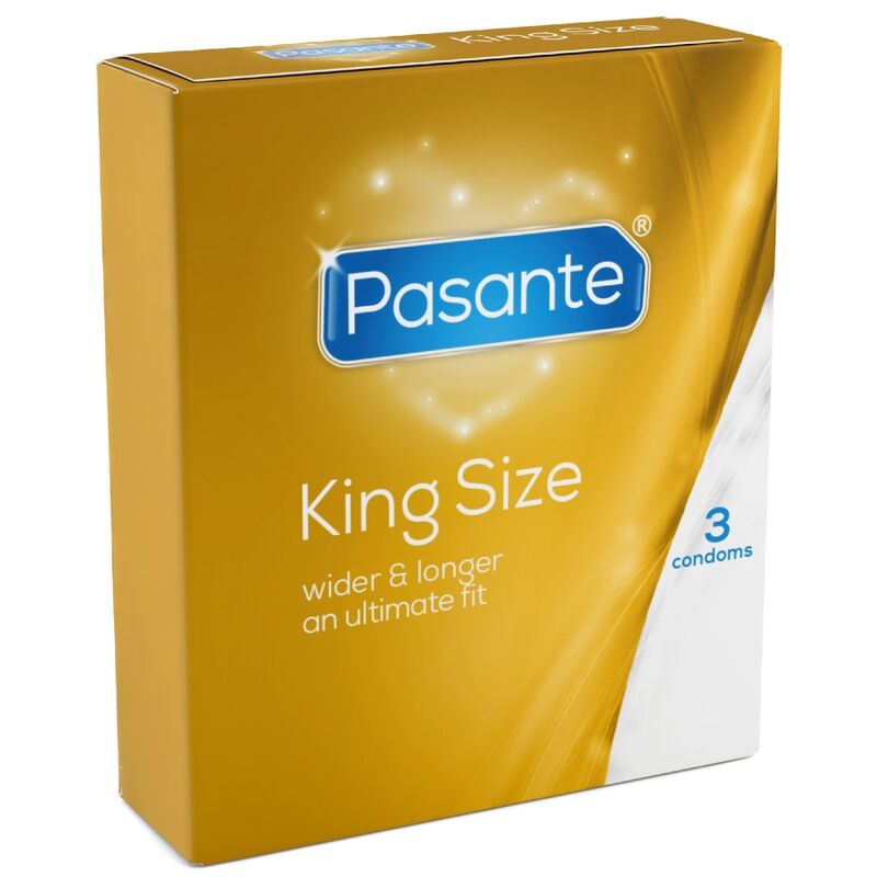 Pasante-Prezervative King Size 3 Bucăți · Prezervative