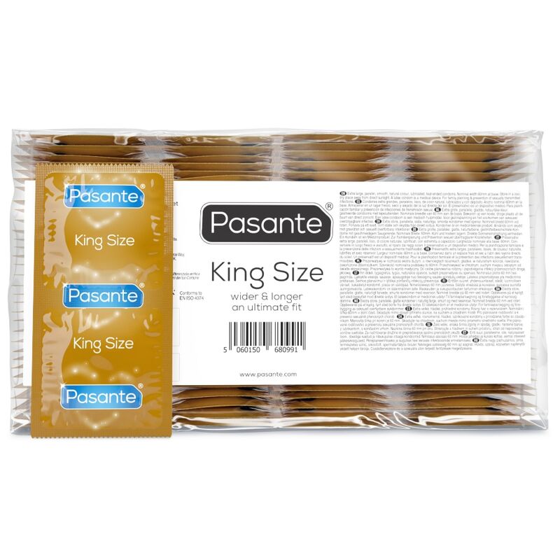 Pasante-King Size Prezervative Pachet 144 Bucăți · Prezervative