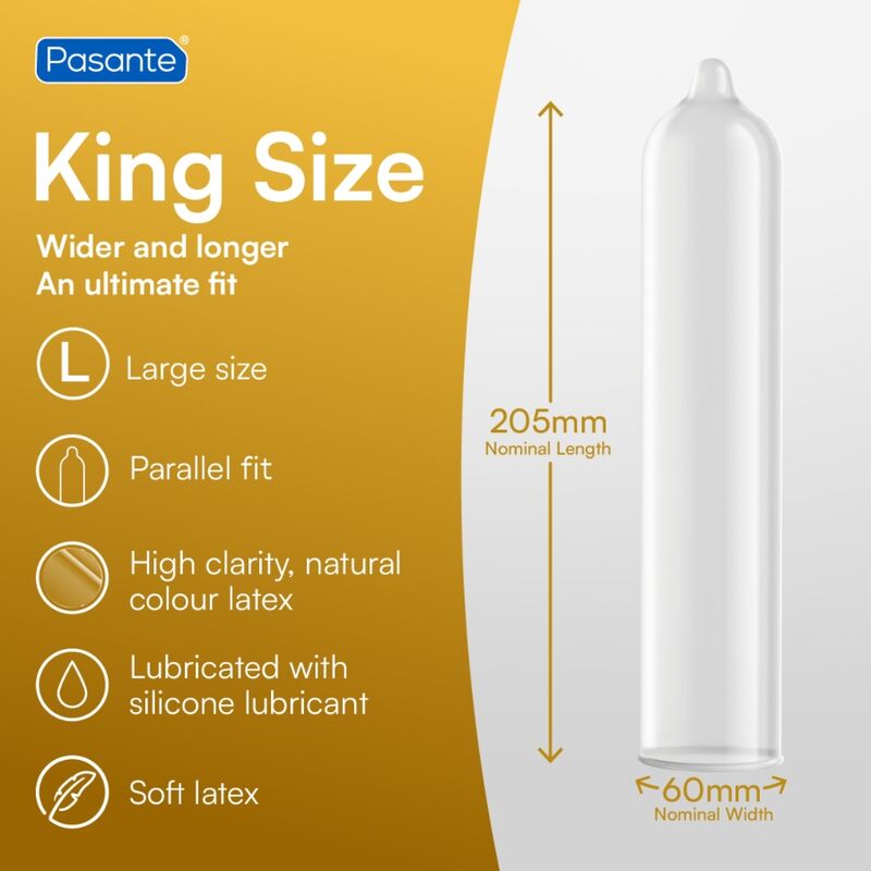 Pasante-King Size Prezervative Pachet 144 Bucăți · Prezervative (imaginea 2)