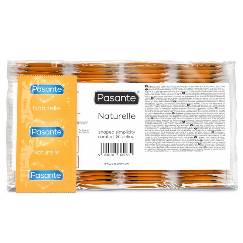 Pasante-Naturelle Prezervative Pachet 144 Bucăți · Prezervative