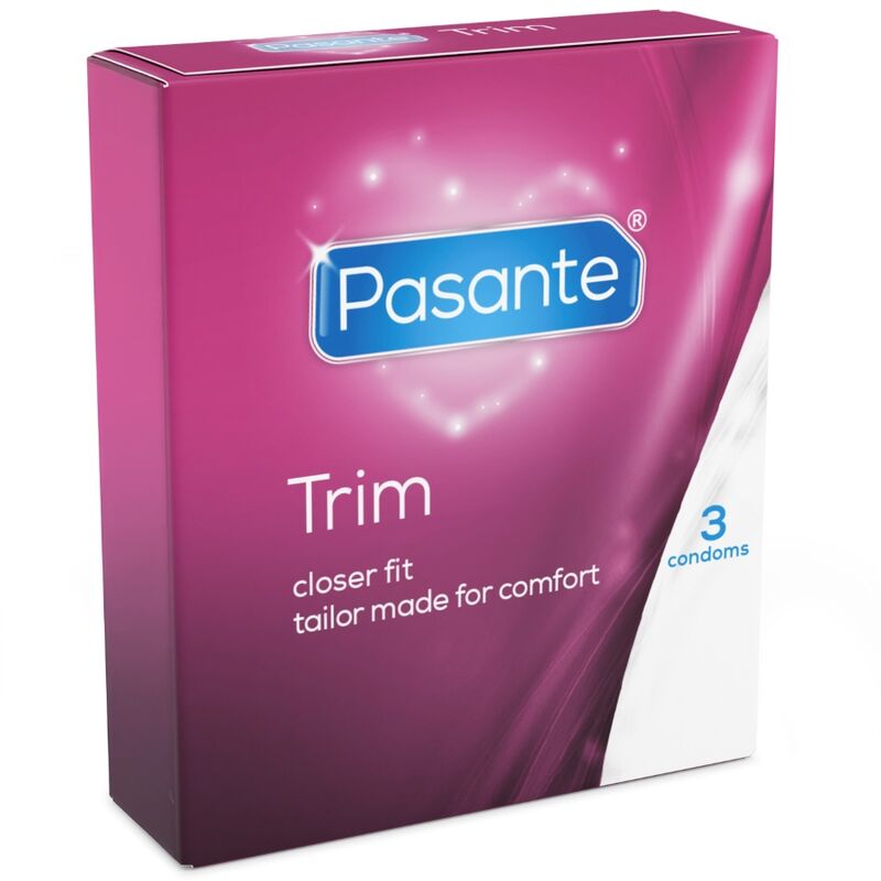 Pasante-Thin Trim Prezervative Subtiri, 3 Bucăți · Prezervative