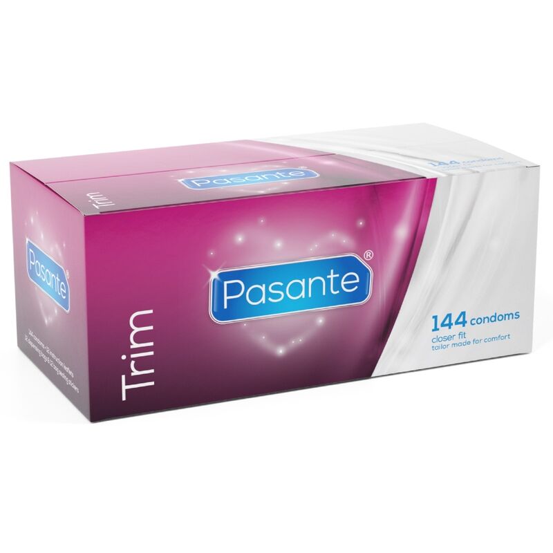 Pasante-Preservativ Trim Ajustat Mărime S, Cutie 144 Bucăți-Latex · Prezervative