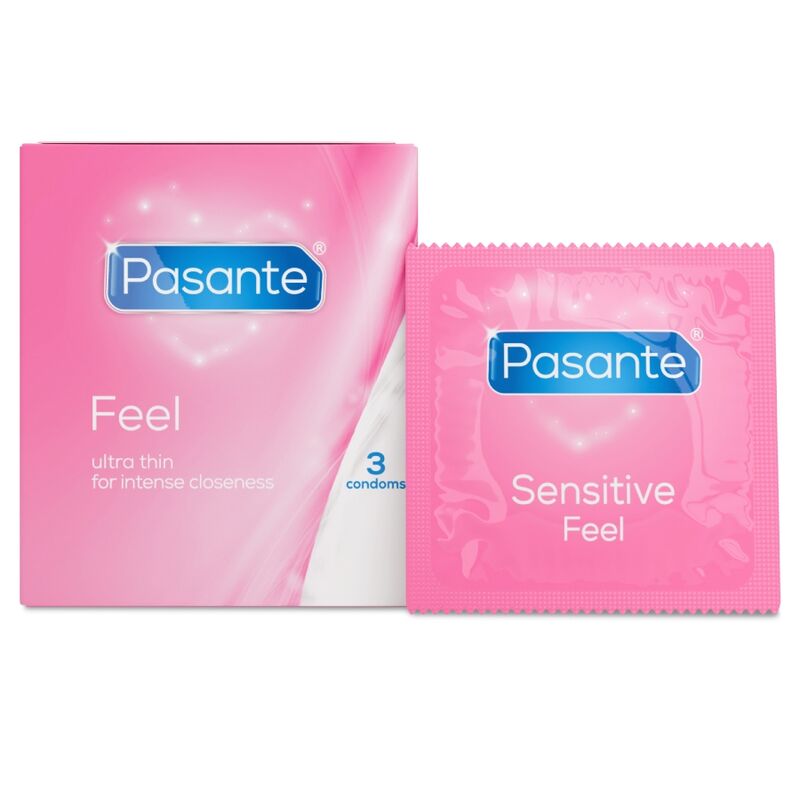 Pasante-Prezervative Sensitive Ultra Subțiri 3 Bucăți · Prezervative