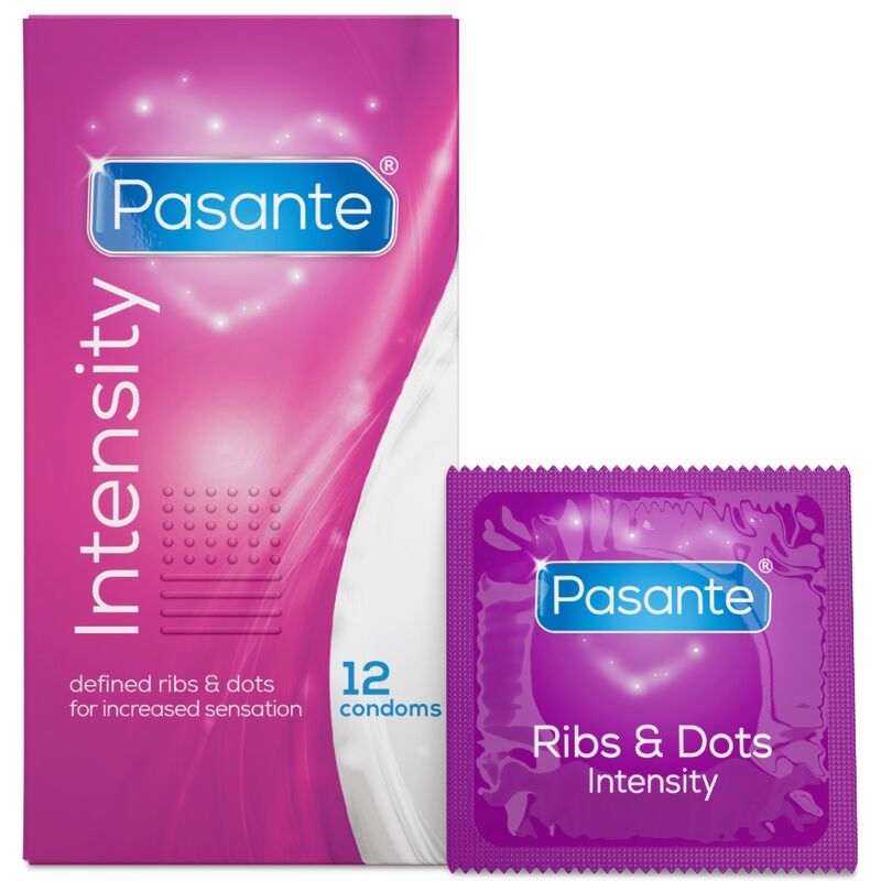 Pasante-Prezervative cu Nervuri și Puncte Intensitate, 12 Bucăți 2 Pasante-Prezervative cu Nervuri și Puncte Intensitate, 12 Bucăți · Prezervative (imaginea 2)