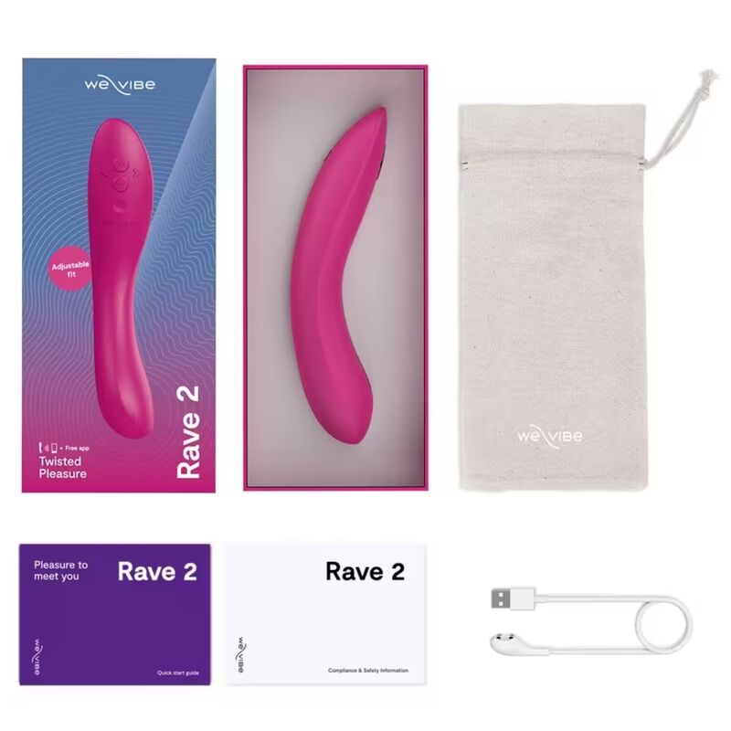 We-Vibe-Rave 2 Vibrator pentru Punctul G din Silicon · Vibratoare (imaginea 2)